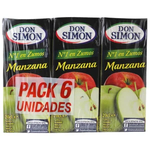 DON SIMON Brick zumo de manzana 6 uds x 20 cl.