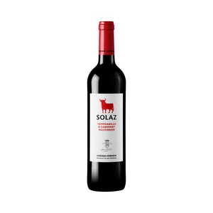 Imagen de SOLAZ  Vino tinto con IGP Vino de la Tierra de Castilla botella 75 cl.