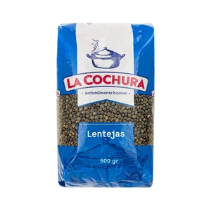 LA COCHURA Lentejas Beluga, LA COCHURA, 500 g.