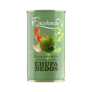 EXCELENCIA Aceituna lata aliño chupadedos 185g