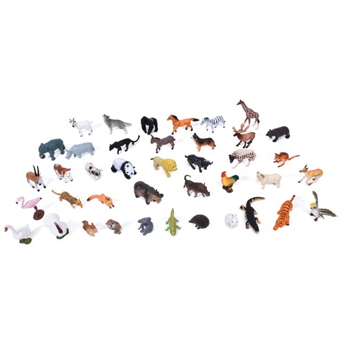 Set Premium 40 Animales Granja, Sabana, Jungla y Bosque +3 Años ONE, TWO FUN