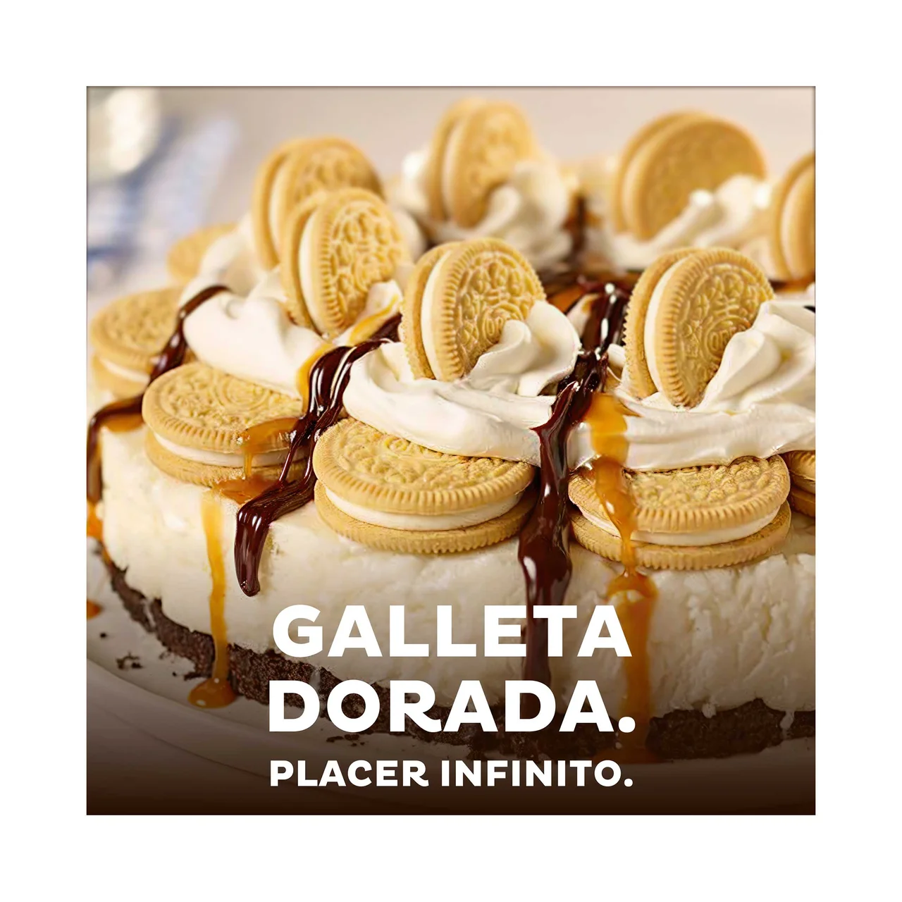 Galletas Golden rellenas de crema de vainilla 154 g.