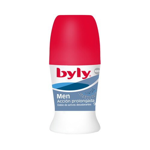BYLY Desodorante roll on para hombre con acción prolongada BYLY Men 50 ml.