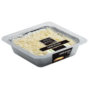 CASA MAS Lasaña rellena de carne, lista para calentar y comer CASA MAS 370 g.