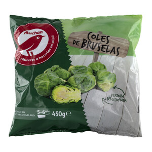 Imagen de AUCHAN Coles de Bruselas enteras y seleccionadas 450 g. Producto Alcampo