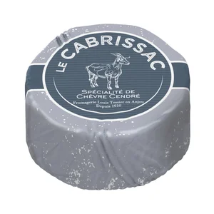 LE CABRISSAC Queso de cabra con ceniza LE CABRISSAC 150 g.