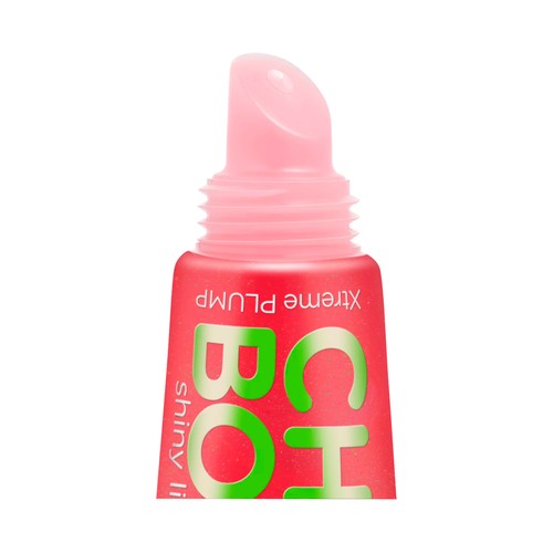ESSENCE Chili bomb tono rojo brillante Brillo de labios voluminizador, aroma a fresa.