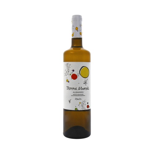 TERRAMUNDI  Vino blanco Albariño con D.O. Rías Baixas botella 75 cl.