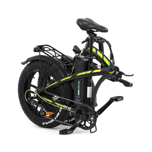  Bicicleta eléctrica YOUIN You-Ride Dubai, color negro, 250W, 7 velocidades, ruedas 20”, autonomía 35-45km.