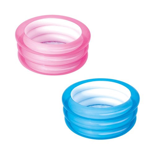 Piscina hinchable infantil 70x30cm. color rosa o azul, BESTWAY.