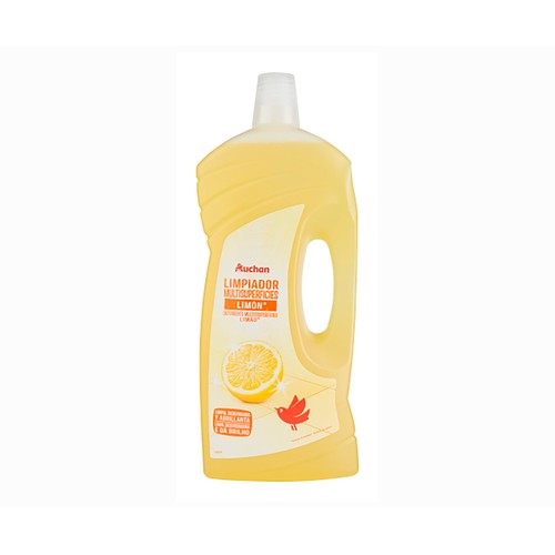 Limpiahogar multisuperficies con aroma a limón PRODUCTO ALCAMPO 1,5 L.