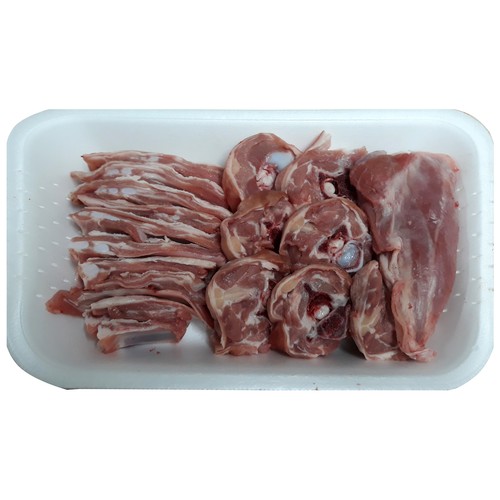Falda, garrón y cuello de cordero lechal, ideales para plancha o barbacoa