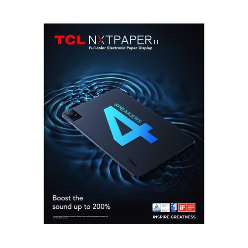 TCL NXTPAPER 11, 128GB + 4GB Ram, Tablet 27,9cm (11").