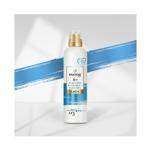 PANTENE Pro-v Laca con fijación flexible (3/5) y aceite de Jojoba 370 ml.