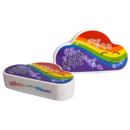 POKHARA Bomba de baño con forma de nube blanca y aroma floral POKHARA 150 g.
