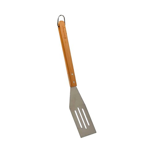 Espátula barbacoa inox madera GARDEN STAR de 44cm.