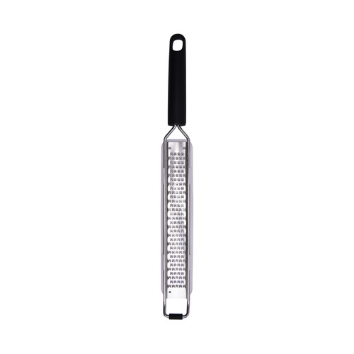 Rallador extrafino de acero inoxidable con mango de plástico, 38 cm. ACTUEL.
