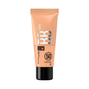 MAYBELLINE Fit me nude bb cream tono 40 Crema con color, acabado luminoso natural y FPS 50 30 ml.