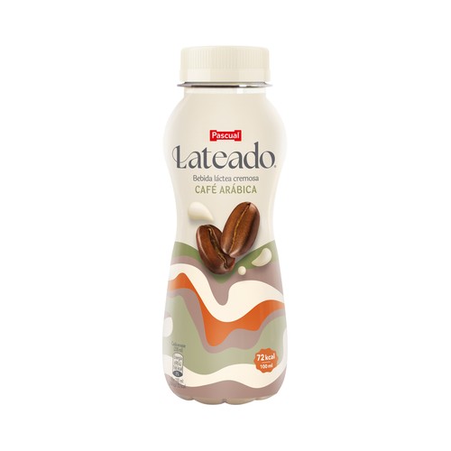 PASCUAL Lateado Bebida láctea cremosa con café arábica 230 ml.