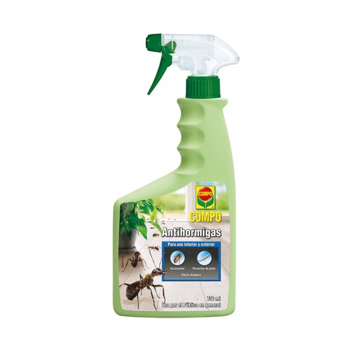 Antihormigas pistola para hogar y jardín COMPO 750 ml.