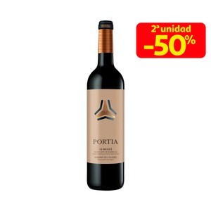 PORTIA Selección de barricas Vino tinto roble con D.O. Ribera del Duero botella 75 cl.