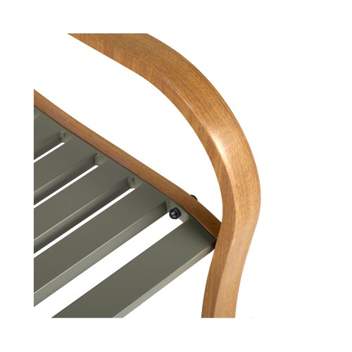 Banco acero 120cm, GARDENSTAR.
