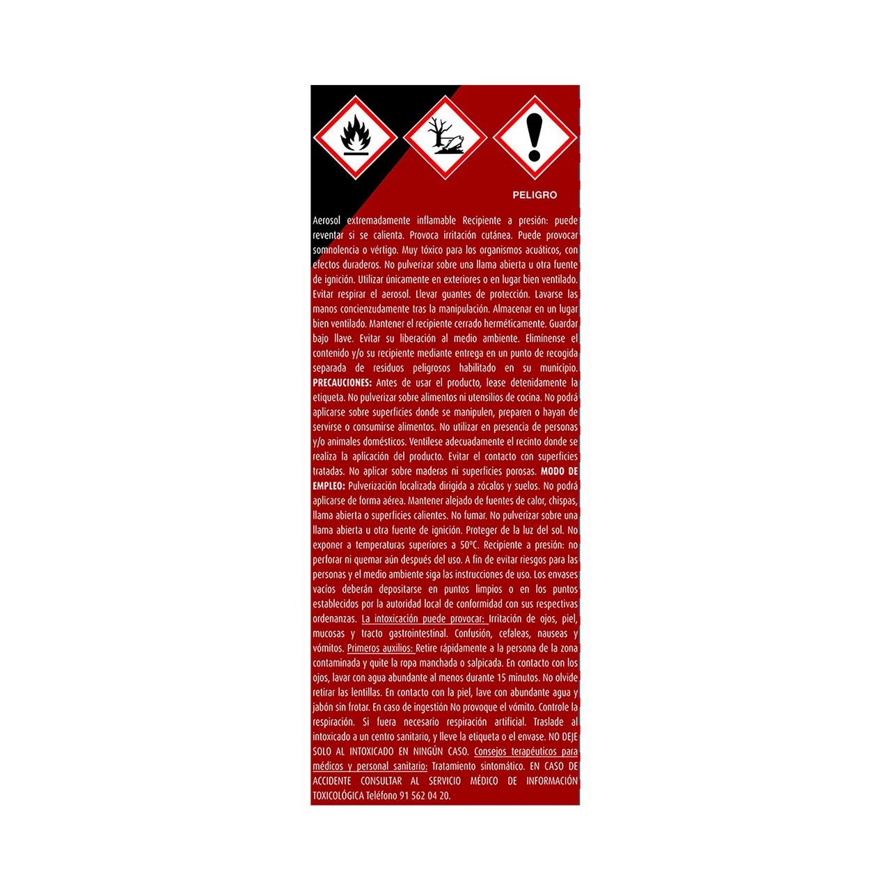 CUCAL Insecticida aerosol barrera rastreros CUCAL 400 ml.