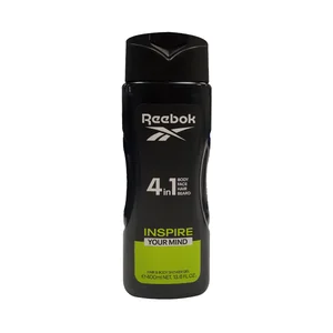 REEBOK Inpire your mind Gel de ducha 4 en 1 (cara, cuerpo, cabello y barba) 400 ml.