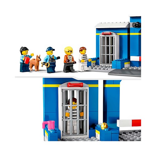 LEGO City - Persecución en la Comisaría de Policía +4 años