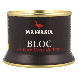 MALVASIA Foie gras de pato Bloc 130 g.