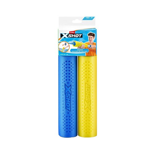 Pack 2 Pistolas de agua de Foam XSHOT Blaster Agua ASS2, ZURU