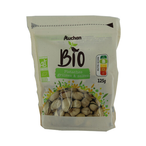 Pistachos tostados y salados ALCAMPO ECOLÓGICO 125 g.