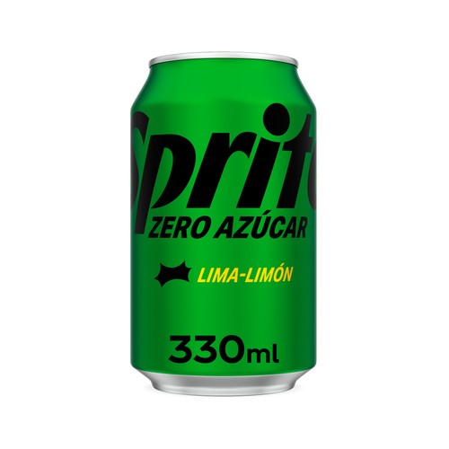 Refresco de lima limón sin azúcar SPRITE ZERO lata de 33 cl.