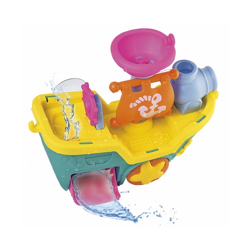 Barco Pirata lanza agua ideal para el baño +12 Meses ONE, TWO FUN Baby