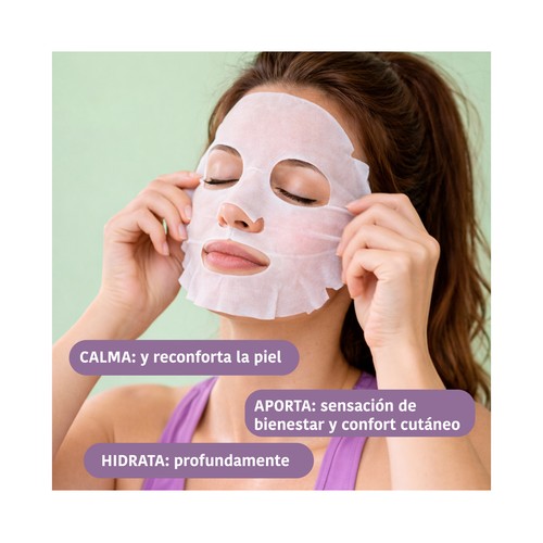 IROHA NATURE Minful ritual Mascarilla facial calmante con Ashwagandha y ácido Hialurónico.