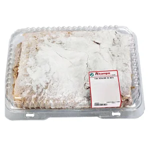 Tira de hojaldre rellena de nata 445 g.