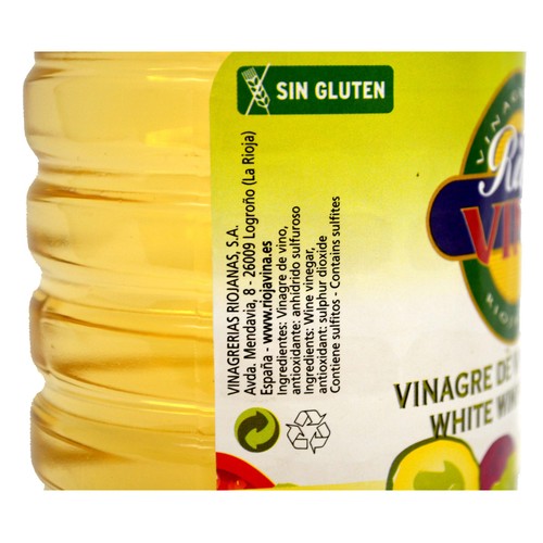 RIOJA VINA Vinagre de vino blanco botella de 1 l.