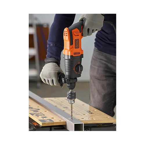 Martillo sds-plus 650W con maletín, BLACK + DECKER BEHS01K-QS.