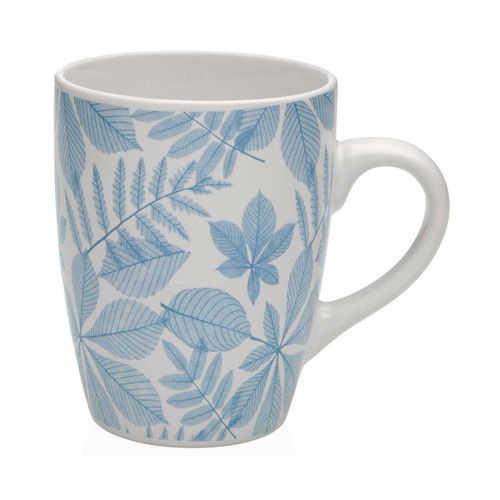 Taza mug gres, modelo Aylen azul. VERSA HOME