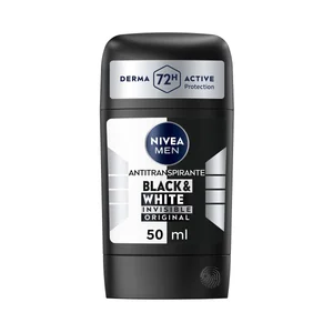 Nivea men black & white invisible original Desodorante en stick para hombre, antitranspirante hasta 72 horas.