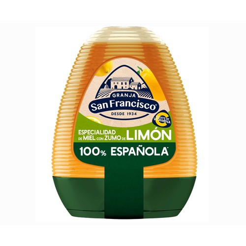 GRANJA SAN FRANCISCO Miel con zumo de limón 350 gr.