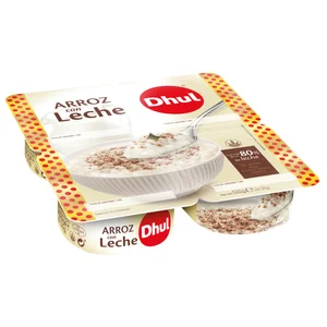DHUL Arroz con leche, elaborado con más de un 80% de leche DHUL 4 x 130 g.