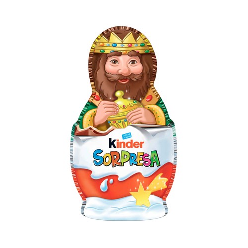 KINDER Sorpresa Figurita de chocolate 36 g.