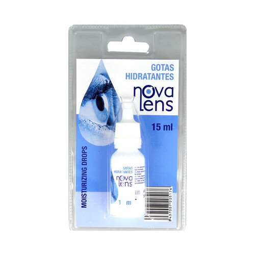 NOVALENS Gotas hidratantes para evitar la sensación de sequedad ocular NOVALENS 15 ml.
