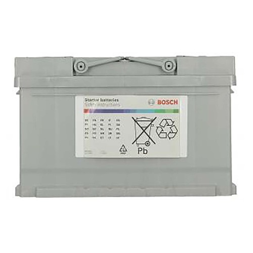 Batería de coche 72Ah, arranque 680A, 12V, BOSCH.
