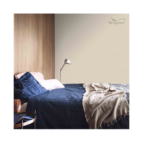 Pintura para paredes monocapa BRUGUER Colores del mundo Egipto Ocre Suave, 4L.