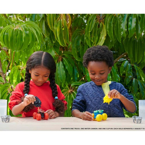 Coche de juguete sorpresa, revela sus colores con agua, HOT WHEELS Monster Trucks Color Reveal MATTEL HJF39.