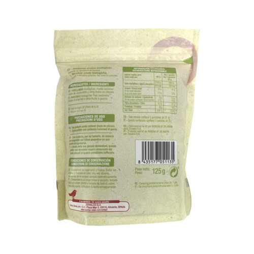 ALCAMPO ECOLÓGICO Avellanas crudas ALCAMPO ECOLÓGICO 125 g