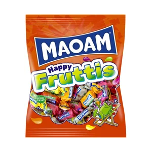 MAOAM Caramelos masticables happy fruttis 175 gr.