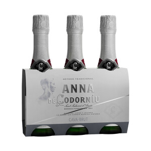 Imagen de ANNA DE CODORNIU Cava brut benjamín 3 x 20 cl.